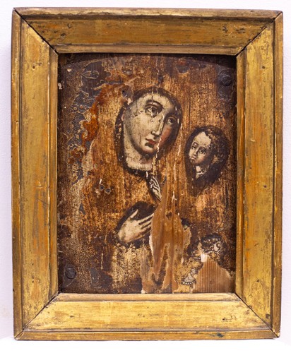 Icona molto antica russia - antica,,