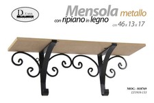 Mensola parete metallo - parete,