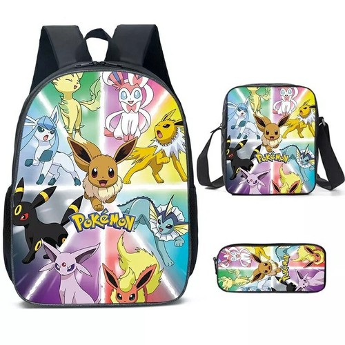 Zaino pokemon evoli set - evoli, 3