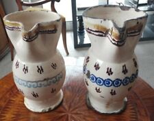Coppia di orci, dipinti a mano, molto simili, ma con dipinto diverso