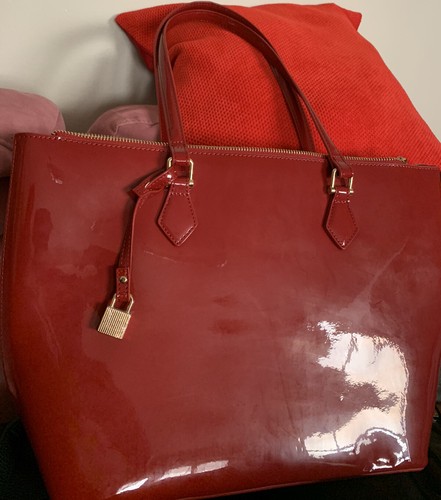 Borsa rossa vernice carpisa - carpisa,