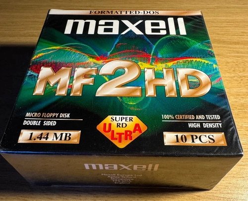 Floppy disk maxell mf2hd - disk,