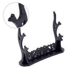 Espositore nero elegante per