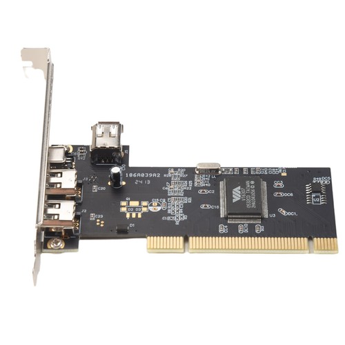 Scheda firewire porte ieee - firewire, 3