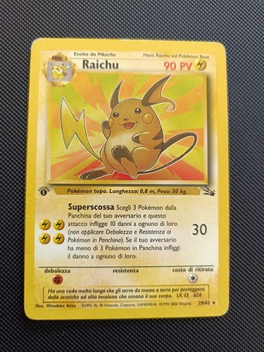Pokemon card raichu set - pokemon,