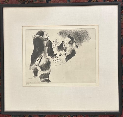 Marc chagall acquaforte - marc,