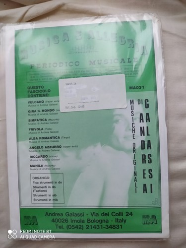 Andrea galassi musica - andrea, "musica