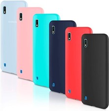 CUSTODIA BACK COVER COLOR per SAMSUNG GALAXY A10 + PELLICOLA VETRO TEMPERATO