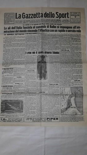 1931 prima pagina - , giornale