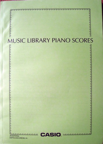 Casio music library libro - casio,