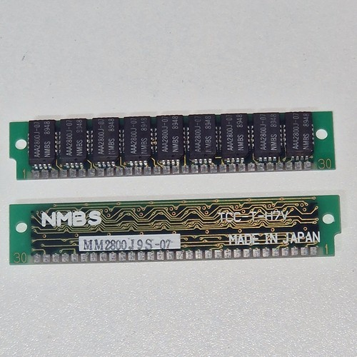 Nmbs mm2800j9s 256kb - nmbs, 30pin
