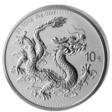 Cina 10 Yuan 2026 Drago Cinese