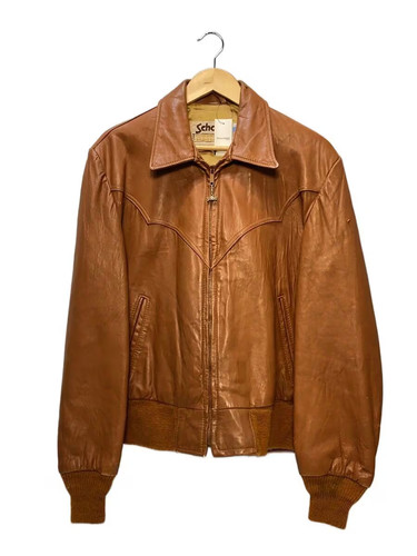 Giacca schott marrone - giacca,