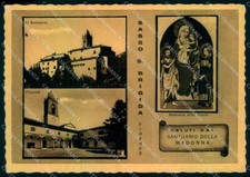Firenze Pontassieve S. Brigida Santuario PIEGA saluti da FG cartolina JK0049