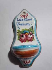 Acquasantiera Ceramica Dipinta