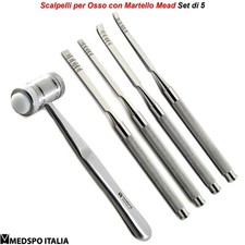Scalpello per Osso Osteotomo Dentale Chirurgia Implantare Martello Chirurgico CE