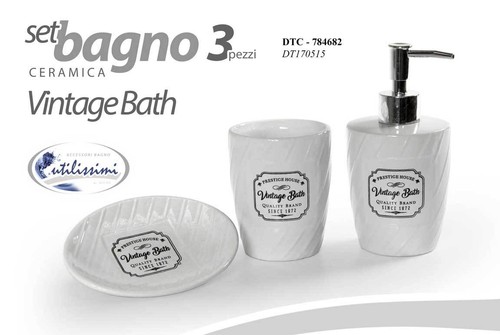 Set accessori bagno - set,