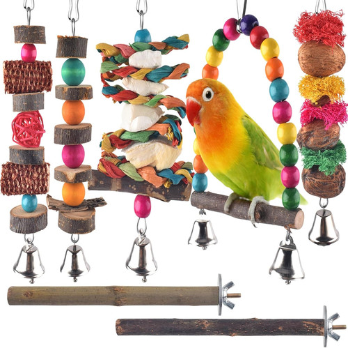 Bird chew toys confezioni - chew, 7