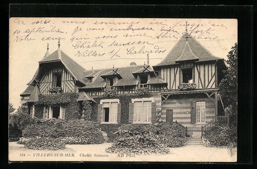 Cpa villers sur mer chalet - cpa, villers-sur-mer,