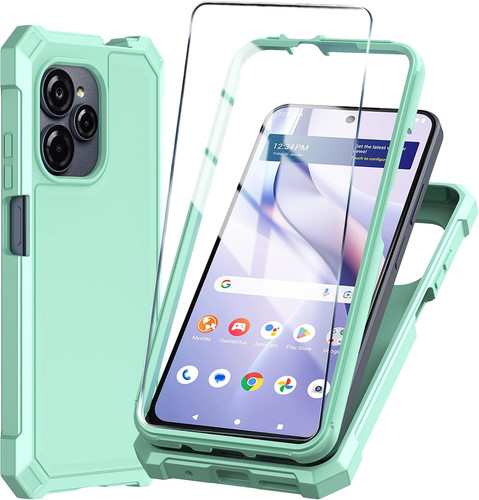Funda silicona verde con - funda,