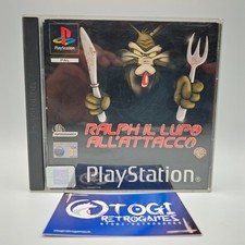 RALPH IL LUPO ALL'ATTACCO PS1 PLAYSTATION PAL ITA COMPLETO