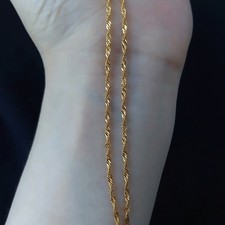 Collana donna oro giallo