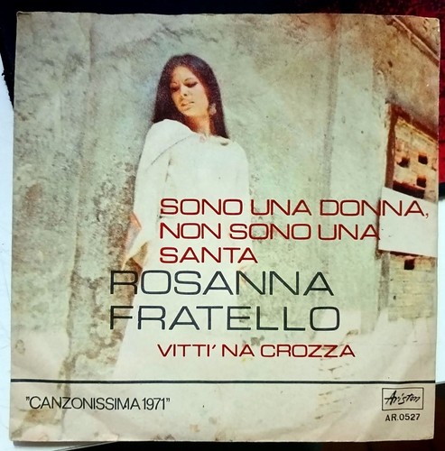 Disco vinile giri rosanna - disco,