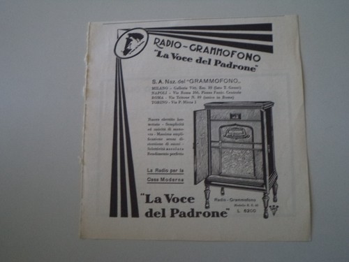 Advertising pubblicità 1931 - advertising,