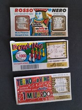 three winning lire scratch