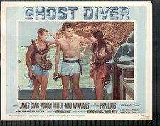 Ghost Diver 11x14 Lobby Card