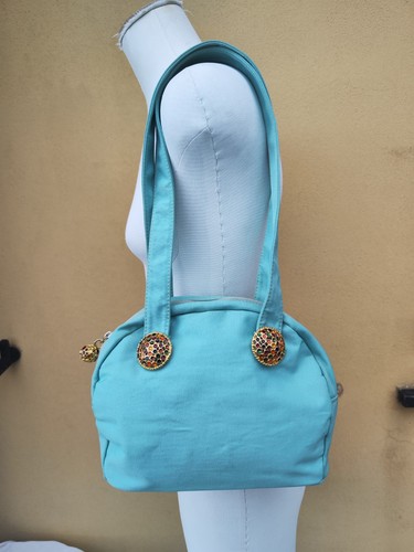 Borsa vintage handmade - 🩵,