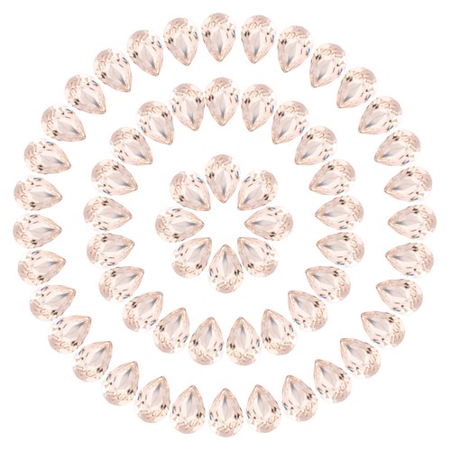Pezzi strass vetro - pezzi,