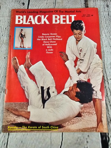 Vintage 1965 black belt - black,