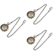  3 Pezzi Orologi da Tasca per