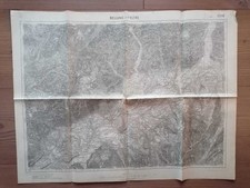 Karte cartina Belluno und