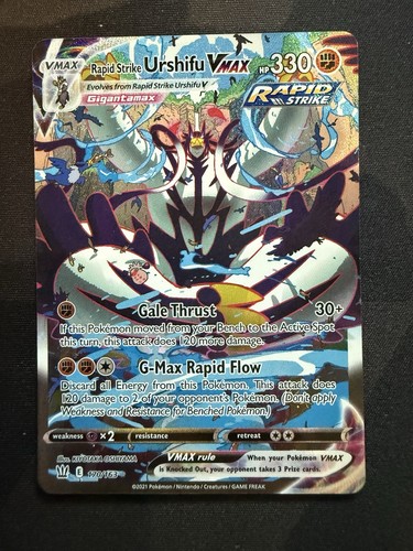 Rapid strike urshifu vmax - rapid,