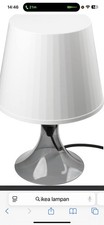 Lampada Ikea Lampan grigia e