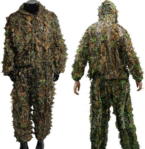 Tuta ghillie adulto foglia - tuta, 3d