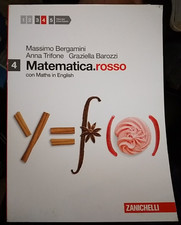Bergamini Trifone MATEMATICA.ROSSO vol. 4 con maths ed. Zanichelli 2012