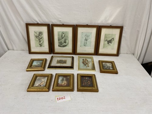 Lotto quadretti vintage - 11,