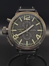 Orologio U-Boat Classico Chronograph Limited A53-BK-C 53mm nero