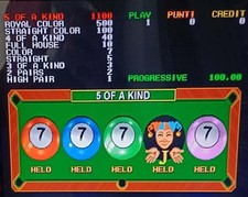Scheda Video Poker Super Pool