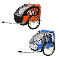 Rimorchio Bici Bambini 2 Posti