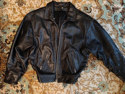 Giacca pelle vintage taglia - vintage,