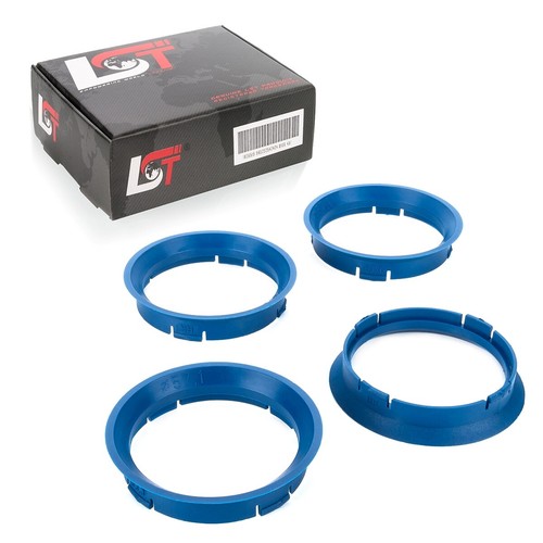Centraggio blu cerchi in - 4x,