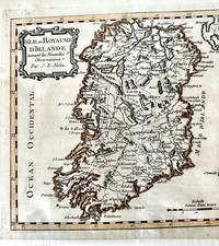 Mappa d'Irlanda Isle et