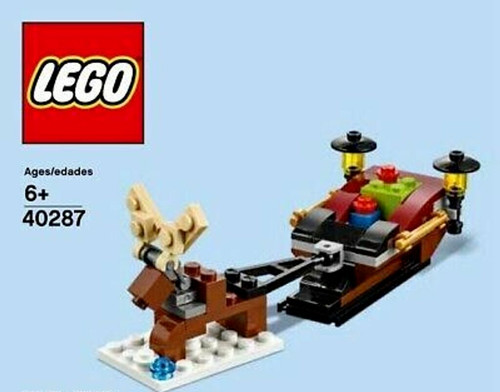 Lego 40287 slitta di - 40287,