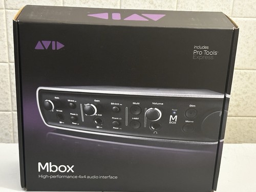 Avid mbox interfaccia usb - avid, con