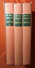 Libri Antichi. Processo a Mussolini, 3 voll. ;1964; ed. CEN