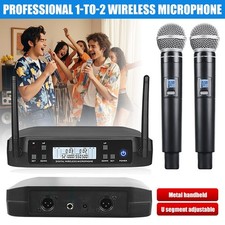 Microfono wireless doppio